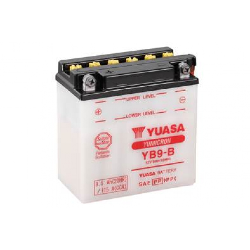 МОТО Yuasa 12V 9,5Ah YuMicron Battery YB9-B(сухозаряжений)